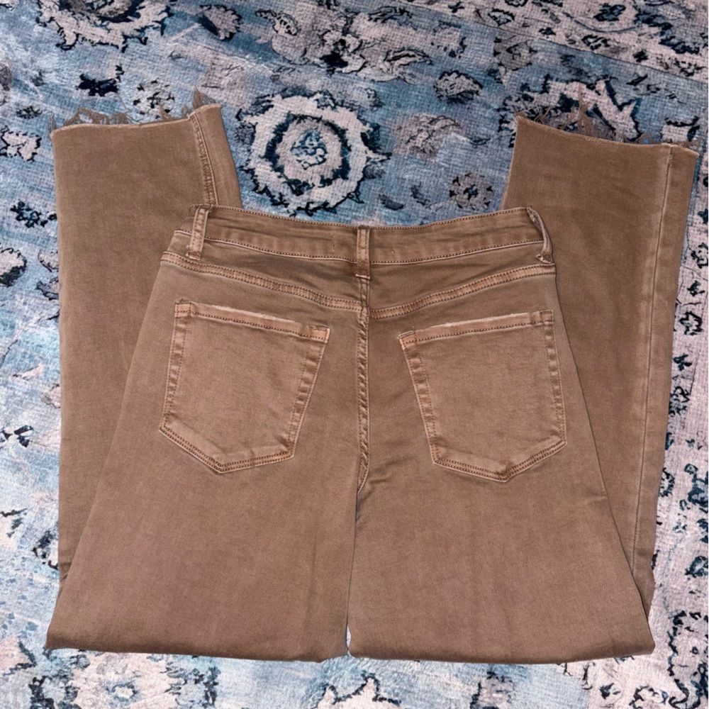 Brown Denim Jeans - Picture 2 of 6